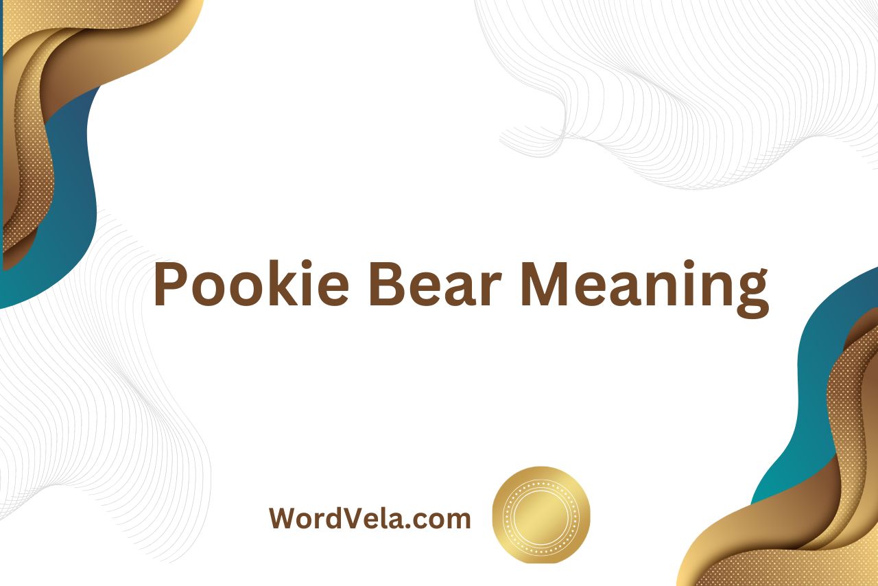 Pookie Bear Meaning 